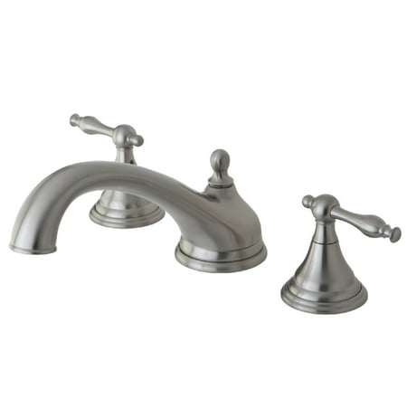 Elements of Design Widespread Bridge Faucet with Side Spray