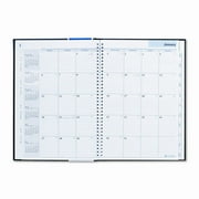 DAYMINDER Premi re Professional Monthly Planner, 7-7/8 x 11-7/8, Black, 2012