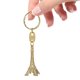thumbnail image 3 of 12 llaveros retro de la Torre Eiffel, mini llaveros con colgante decorativo (dorado/plateado/bronce), 3 of 8