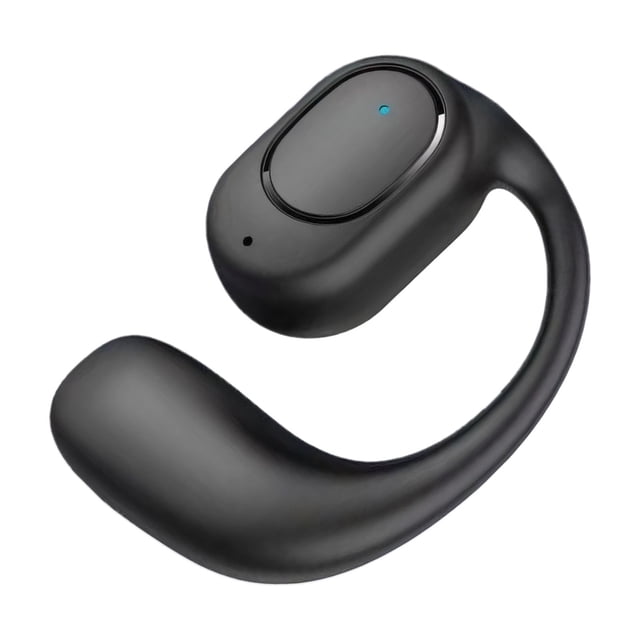 Auriculares micro Bluetooth miniatura Inteprter para PC con reducción de ruido inteligente 800 horas negro