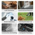 thumbnail image 3 of Blower Rechargeable Blower Blower Machine Outdoor Blowing Dust Blowing Leaves Blowing Snow ,Easy to Use, 3 of 6
