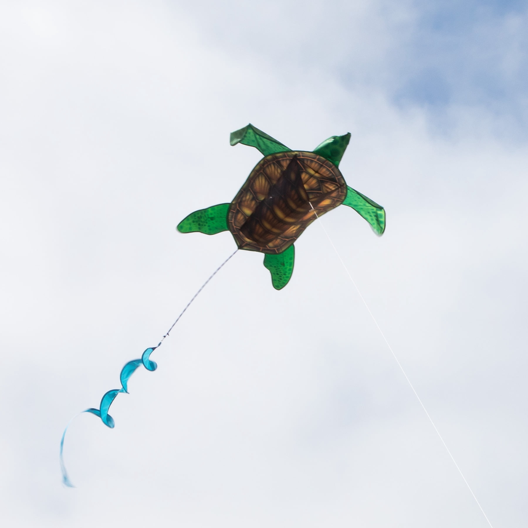 In the Breeze 3274 — Realistic Sea Turtle Kite - Fun, Easy Flying Sea Life, Ocean Kite