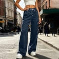 thumbnail image 6 of POROPL Sweatpants for Women,High Waisted Wide Leg Pants Loose Fit Drawstring Casual Lounge Athletic Pants, 6 of 7