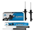 thumbnail image 1 of Amortiguadores Delanteros y Traseros AG Shock para Volkswagen Jetta A4 1999 a 2015 4 Piezas Nuevos, 1 of 5