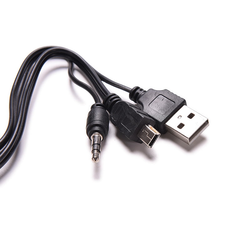 waste away shame Our company 3.5mm USB to Mini USB Standard Audio Jack Connection Cable for Speakers  Mp3/4 - Walmart.com