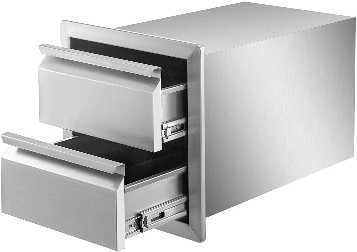 VEVOR Outdoor Kitchen Drawers Stainless Steel 39Wx10Hx20D inch, Flush