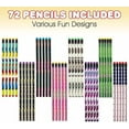 thumbnail image 6 of ArtCreativity Number 2 Pencils Set, 24 Pack – Fun Design Wooden Pencils for Kids, Party Favors, and Classroom Supplies, 6 of 7