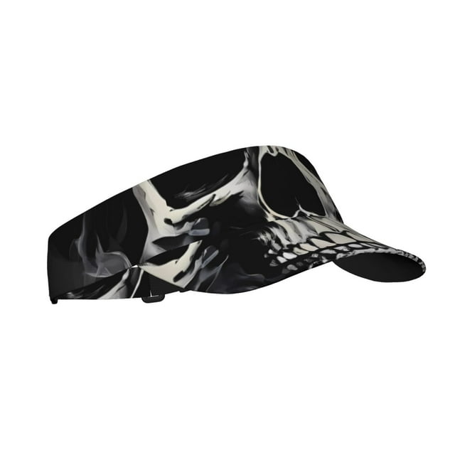 Balery Magician Hat Skull Gorra deportiva con visera ajustable para mujer y hombre (talla única)