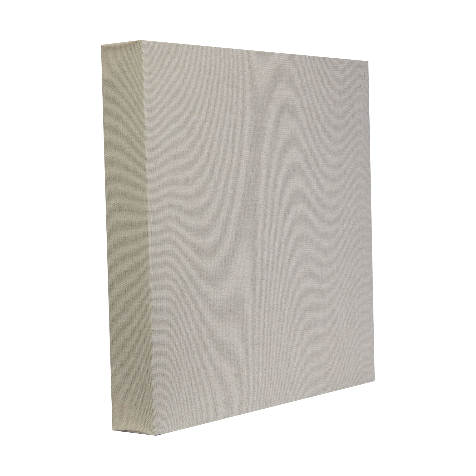 ATS Acoustics Bass Trap Low Range Sound Absorbing Echo Reducing Studio Acoustic Wall Panel 24" x 24" x 4" (Cream)