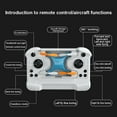 thumbnail image 5 of Mini Drone Beginner-Friendly Stunt Flyer, Remote Little Aerobatic 4-Axis Drone with LED Light, Rechargeable 360° Rotating Stunt Control Flying, Surprise Gift for Boys and Girls, 5 of 7