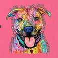 thumbnail image 2 of Dean Russo Best Dog Dog Lover Womens Slim Fit Junior Tee, Hot Pink, Large, 2 of 6