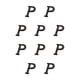 thumbnail image 1 of Letras de Metal para casa Wosthever Placa decorativa de hierro B17--P 10Conjunto, 1 of 6