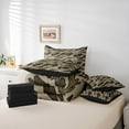 thumbnail image 6 of Homewish Brown Camouflage 7-Piece Bedding Comforter Set,Retro Rustic Camo King Bedding Sets,Country Farmhouse Lodge Bed Sheets For Kids,Breathable Home Decor Reversible, 6 of 8