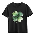 thumbnail image 1 of hengsof Chemises pour Enfants T-Shirts Graphiques à Manches Courtes Hauts Décontractés Quotidiens, 1 of 3