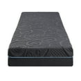 thumbnail image 2 of Twin Size 8" Bed Mattress, Gel Foam , Firm Sleeping Experience, Dark Gray Look, Individual Pocket Coils, , Simple Unrolling And Spring, Support, Fabric, User- Expanding Steps, 2 of 6