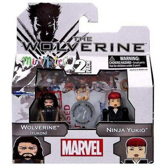 The Wolverine Wolverine (Yukon) & Ninja Yukio Minifigure 2-Pack