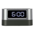 thumbnail image 4 of Pen Holder Alarm Clock, Digital Alarm Clock Temperature Display Snooze Alarm  For Bedroom White, 4 of 8