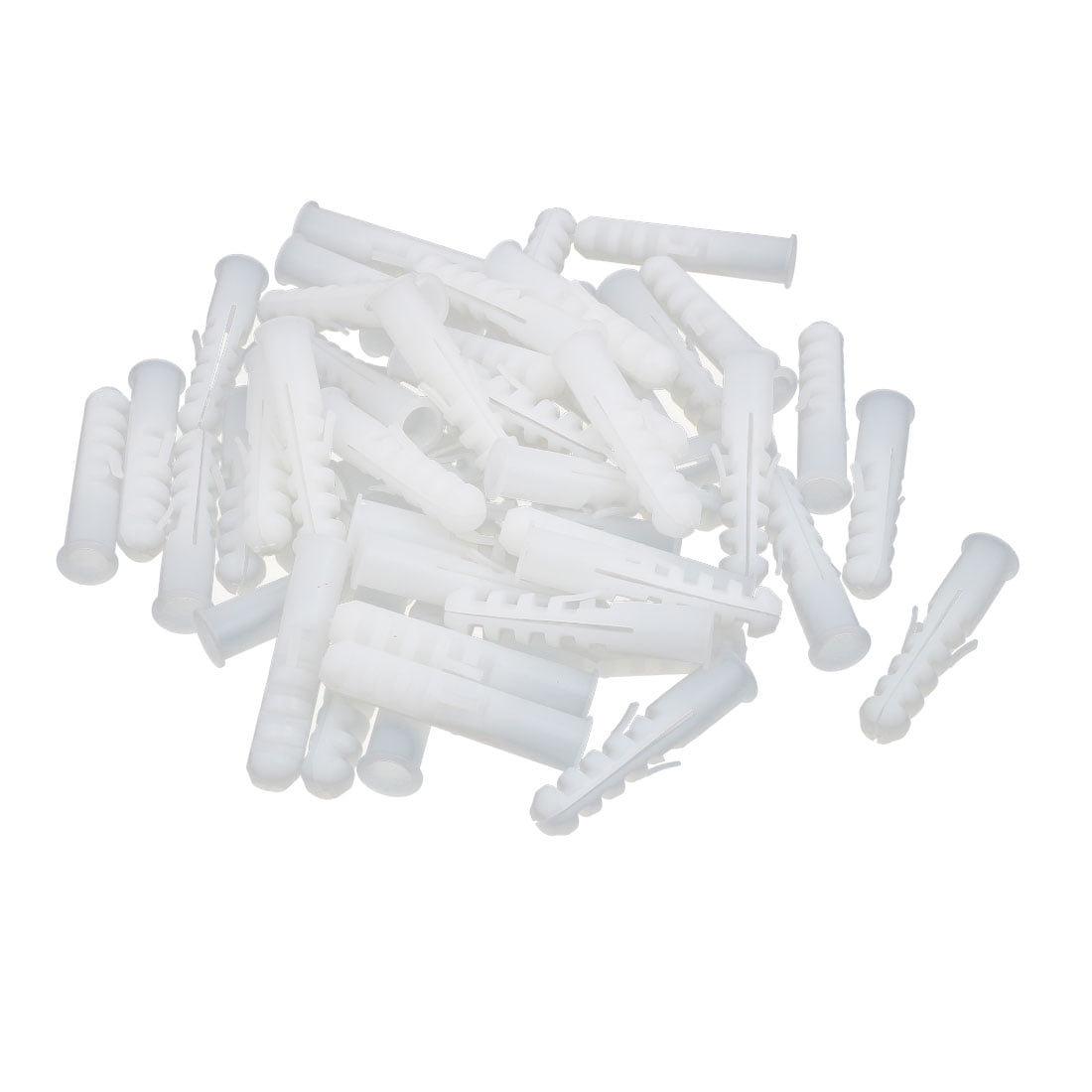 Unique Bargains 14mmx58mm Plastic Expansion Nail Plugs Wall Anchor