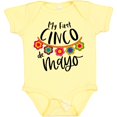thumbnail image 3 of Inktastic My First Cinco De Mayo Flowers Boys or Girls Baby Bodysuit, 3 of 5