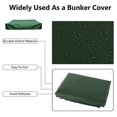 thumbnail image 4 of Couverture de Bac à Sable - Oxford - Protection UV 70 % Imperméable - Cordon - 150x150 cm - Vert, 4 of 4