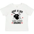 thumbnail image 3 of Inktastic Future Drummer Kid Loves Drums Boys or Girls Toddler T-Shirt, 3 of 5