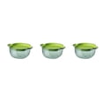 thumbnail image 4 of Bewildely Cesta de frutas resistente y duradera con función de almacenamiento Lavabo de verduras Cesta de drenaje Pino hialino verde Type1 NO1, 4 of 6