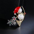 thumbnail image 2 of facefd Broche Épingles Chemise Accessoires pour Femmes Cadeau de Noël Col en Alliage Arbre de Mode, 2 of 8