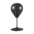 thumbnail image 1 of Saco de Boxeo de Escritorio con Bola de Velocidad, con Base de Succión, Equipo de Ejercicio Mma, Fitness Deportivo con Mesa Infladora, Pelota para Adultos negros, 1 of 8
