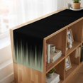 thumbnail image 6 of Table Runners 72 Inches Long Dress Scarves, Sage Green Black Ombre Farmhouse Kitchen/Dining Table Runner, Coffee Tablerunners, Modern Abstract Striped Gradient 14x72 Inch, 6 of 9