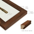 thumbnail image 2 of Gilded Toiletries III - Framed Print w/glass - Chestnut, 2 of 8