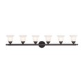 thumbnail image 1 of Livex Lighting 1066-07 Neptune 6 Light 48 inch Bronze Bath Vanity Wall Light, 1 of 4