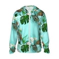 thumbnail image 1 of Balery Tropical Pineapple Sudadera ligera de manga larga con capucha y protección solar UPF 50+ para hombre y mujer, ideal para pesca y running-Medium, 1 of 7