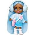 thumbnail image 1 of Poupée Barbie Extra Mini Minis de Voyage avec Cheveux Bleus et Accessoires, 1 of 6