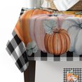 thumbnail image 3 of Thanksgiving Plaid Pumpkin Fall Wedding Party Table Cloth Waterproof Oilproof Dining Table Cover Kitchen Home Decor Tablecloth, 3 of 6