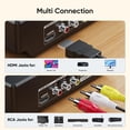 thumbnail image 4 of Mini DVD Player for TV, Small Size for Use in an RV/Trailer, CD Player for Home Stereo System, Included HDMI and RCA Cable, Supported Television/Laptop/Projector, 4 of 5