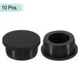 thumbnail image 3 of Uxcell Silicone Rubber Hole Plug 33.6mm Diameter Soft Flexible Stopper for 32-33.3mm Hole Black 10 Pieces, 3 of 5