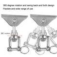 IClover Hammock Swing Chair Hanging Kit,900 lb Capacity Heavy Duty 360