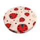 thumbnail image 1 of Balery Red Ladybug Fundas de asiento para taburete de bar redondo de tela de terciopelo ajustables que protegen de arañazos y manchas para sillas de 14 a 17 pulgadas.-12 inch, 1 of 7