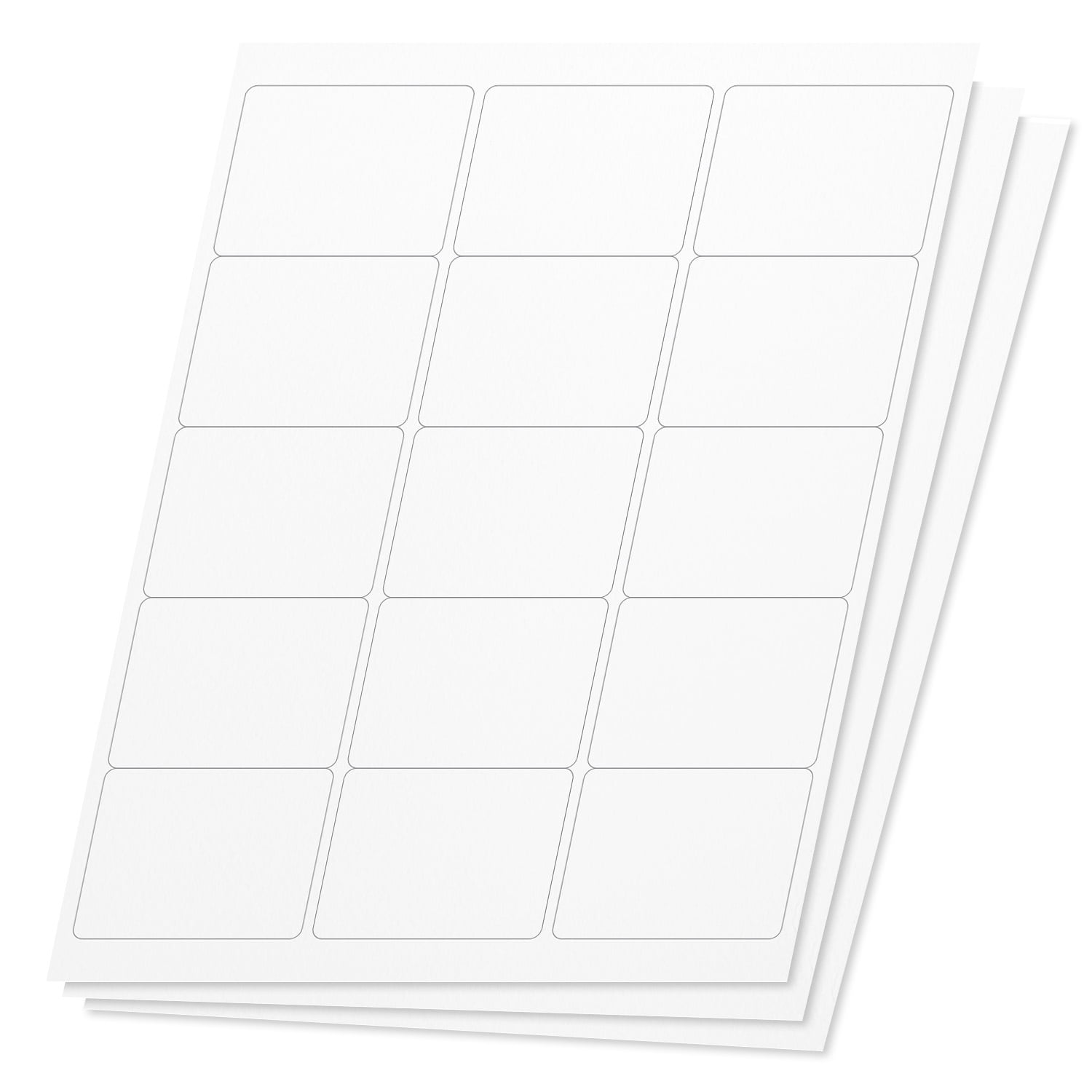 OfficeSmartLabels 2.625 x 2 inch Labels for Laser Inkjet ( 15 Labels