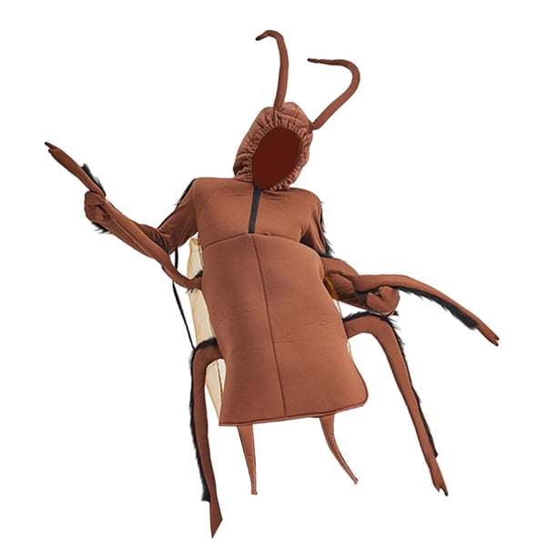Disfraz De Cucaracha Para Halloween Y Fiestas De Disfraces, Divertido Y Realista, Con Seis Patas Y Antenas, Para Niños De 120 A 150 Cm