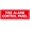 Red - Fire Alarm Control Panel, variant on Fire Alarm Panel Inside Sign – Made from Premium Durable Acrylic Material, Super Strong Self-Adhesive, Quick Installation, Perfect for Your Business and Home (9x3 Inches, Red)