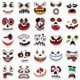 thumbnail image 3 of 150PCS Graffiti Stickers for Kids Adults，150 Pcs(3Pack) Pumpkin Expression Stickers for Birthday Party Favors, 3 of 4