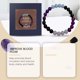 thumbnail image 4 of Fiudx Ofertas de la semana Cadena de piedra de cristal amatista para parejas de hombres y mujeres con personalidad moda energética turquesa, 4 of 7