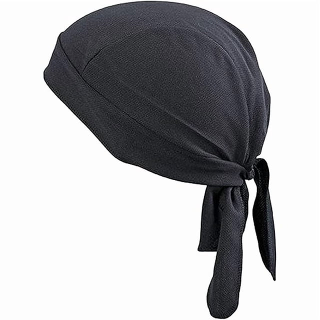wonima44 Sweat Wicking Beanie Cap Hat Skull Cap Pirate Hat Bandana Head Wrap for Men and Women