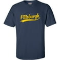 thumbnail image 3 of Go All Out City Of Pittsburgh Pennsylvania Pride Fashion Script T-Shirt Mens/Women/Youth, 3 of 5