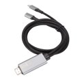 thumbnail image 3 of Cable USB C tipo C a interfaz Multimedia HD 1,8 m Cable de proyección HD 4K 60Hz USB3.1 Cable de extensión para computadora móvil, 3 of 5