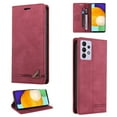 thumbnail image 1 of Allytech Wallet Cover for Samsung A52 Case, Shockproof PU Leather Kickstand Wallet Card RFID Blocking Magnetic Folio Holder, Book Style Anti-Scratch Phone Case For Samsung Galaxy A52 5G/4G,Red, 1 of 14