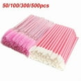 thumbnail image 3 of 50/100/300/500pcs Eyebrow Eyelash Brushes Eyelash Spoolies Mascara Wands Applicator for Eyelash Extension Makeup Tool, 3 of 10
