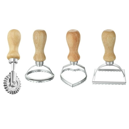 

4pcs Alloy Cookie Molds Dumpling Die Cutting Cake-cutting Devices Baking Gadget