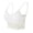 White, variant on Women Lace Bralettes Padded Lace Bandeau Bra with Straps Strappy Cami Bra Crop Tank Top Wirefree Everyday Bra